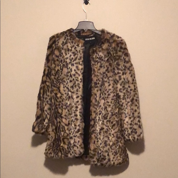 Steve Madden Jackets & Blazers - Steve Madden- leopard coat